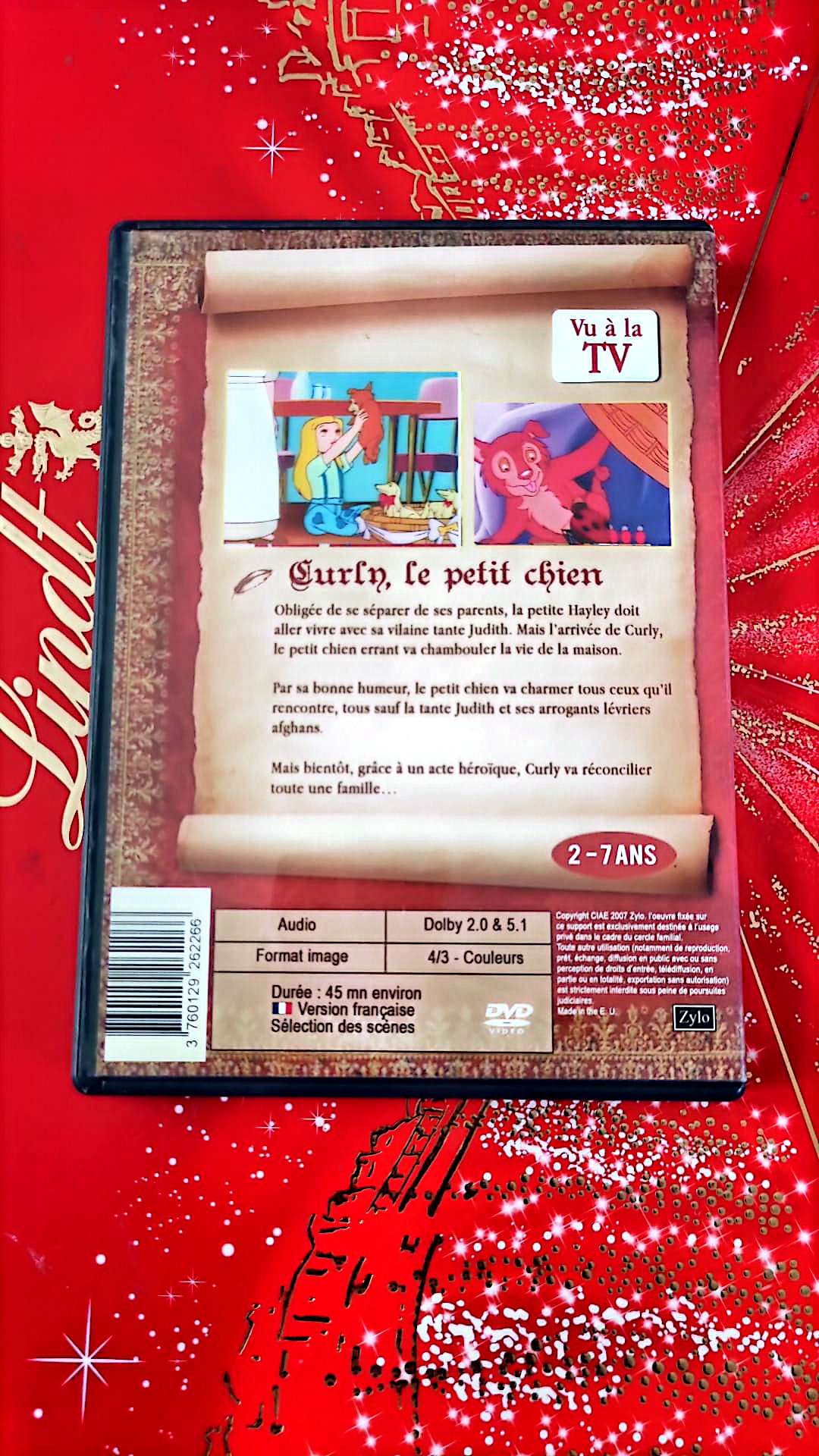 DVD : curly le petit chien