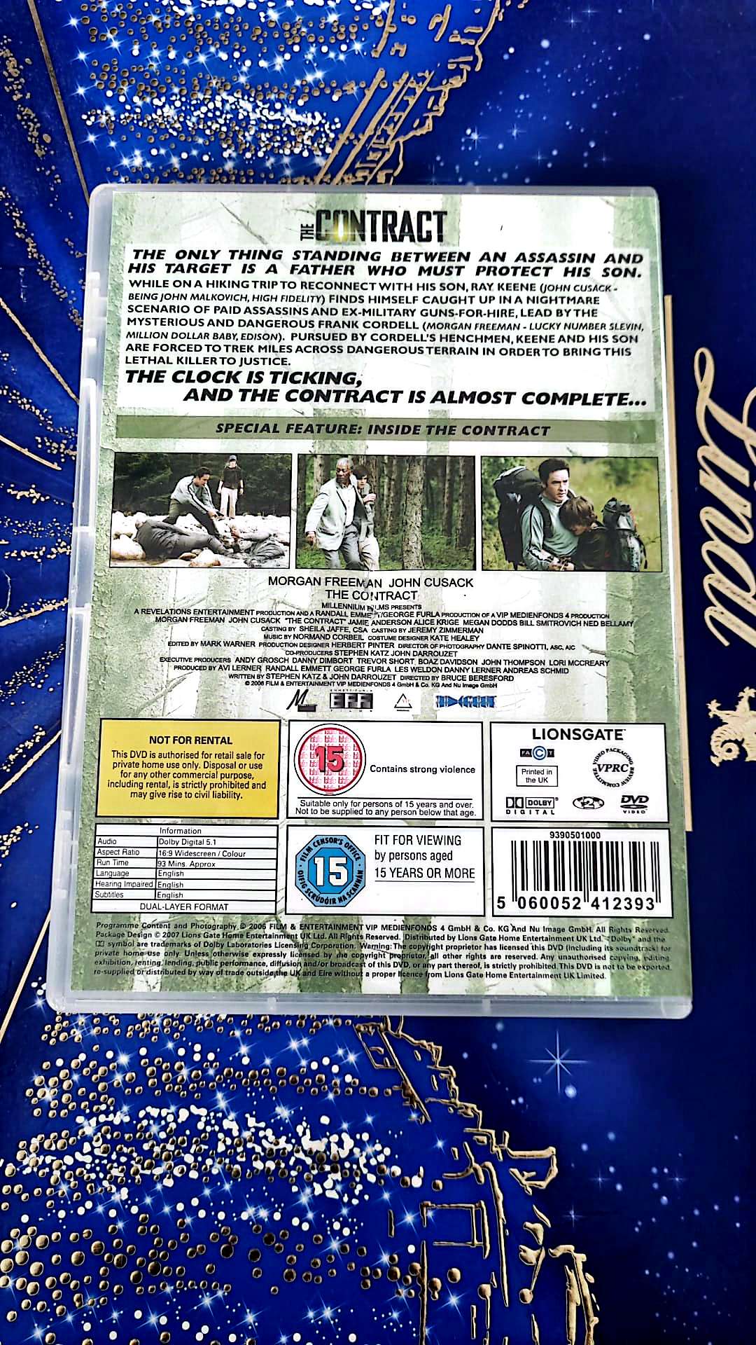 DVD Morgan Freeman the contract