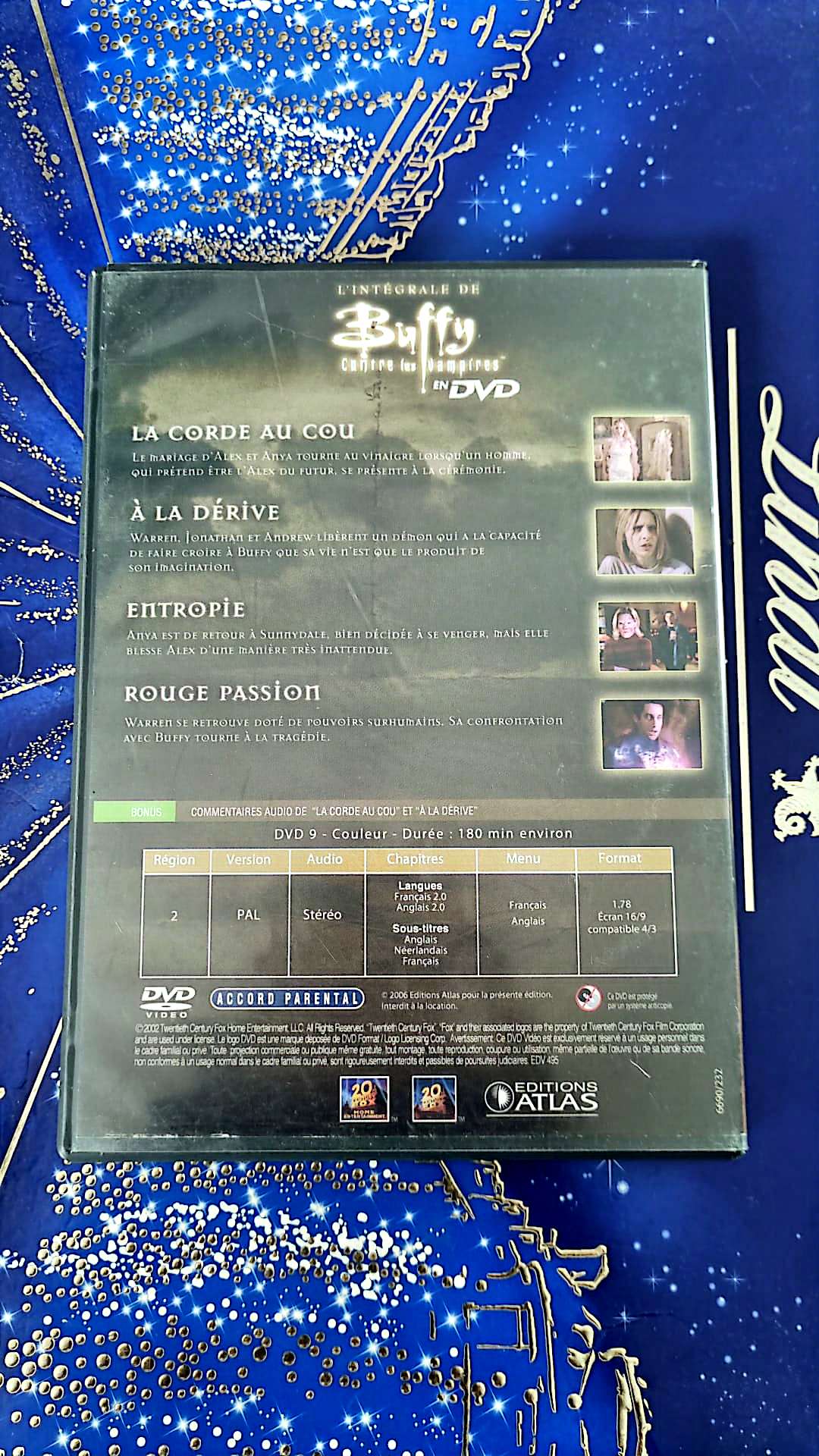 DVD Buffy contre les vampires Saison 6 épisodes 16,17,18 et 19