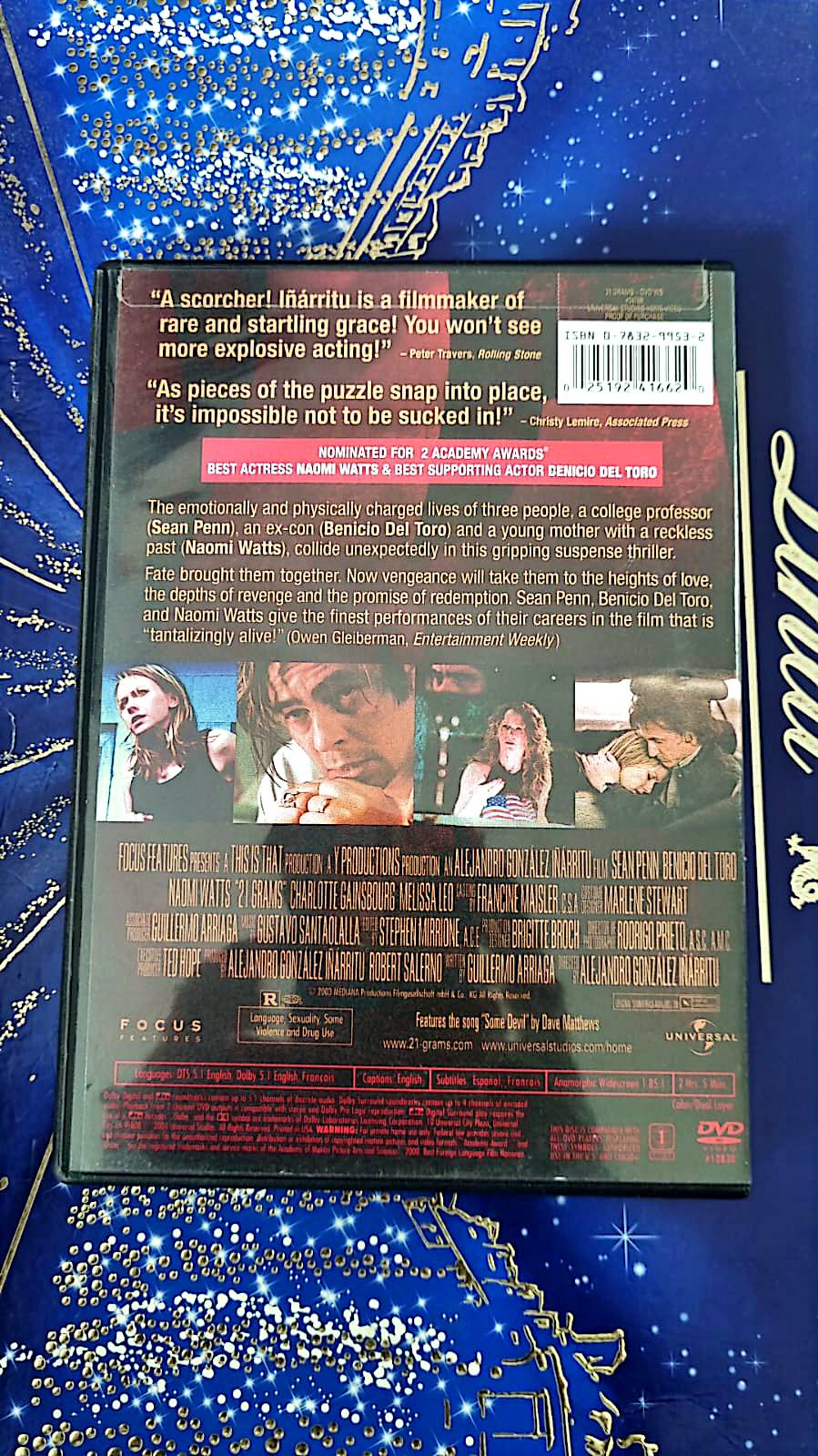 DVD Sean Penn 21grams