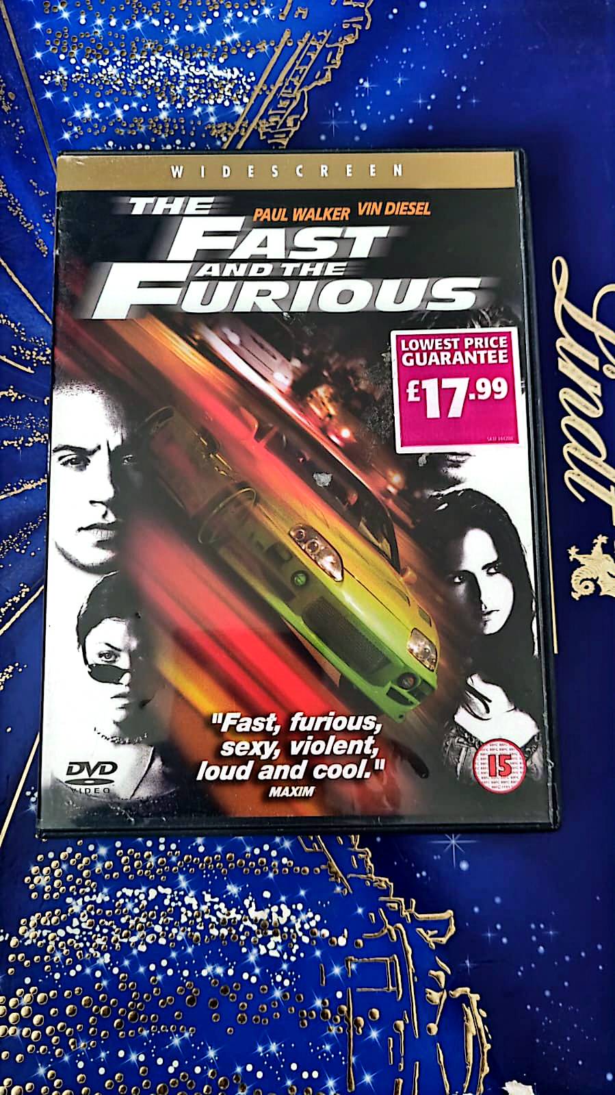 DVD fast and the Furious