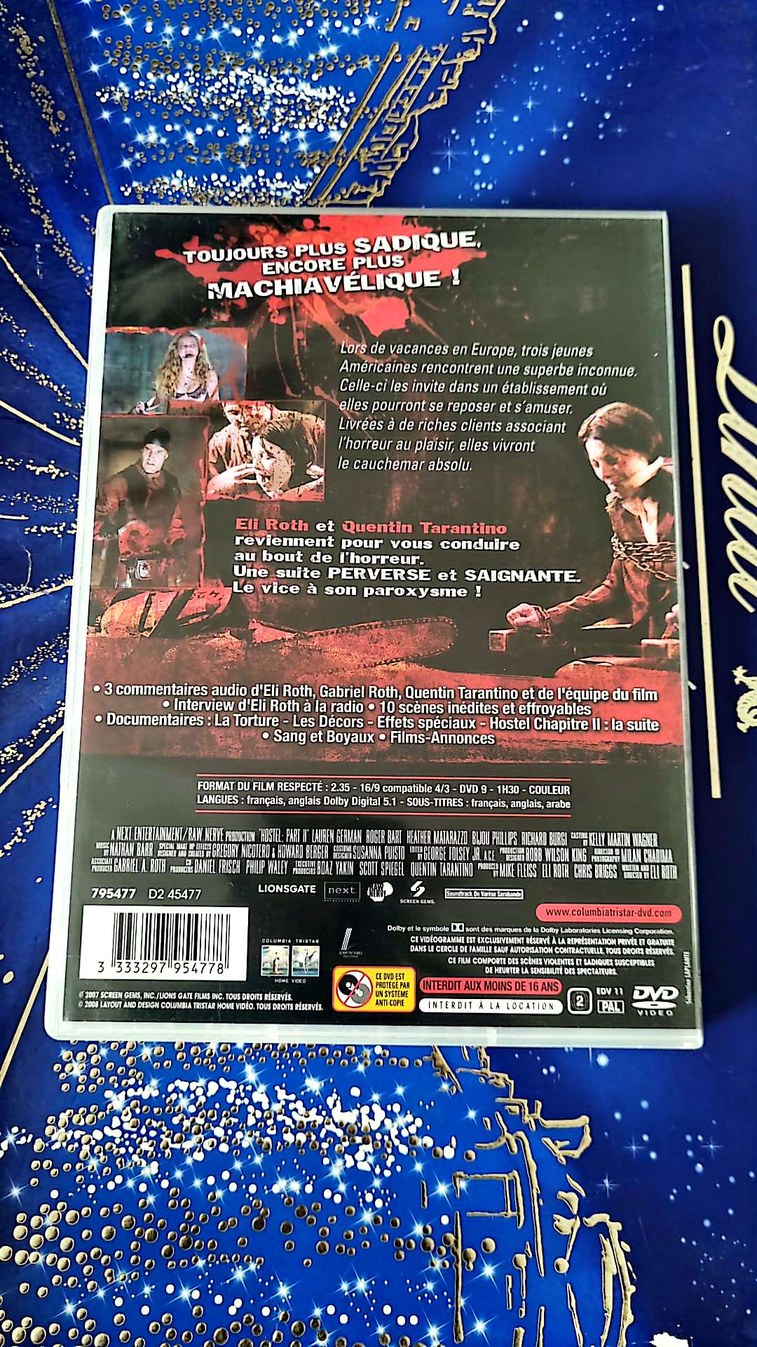 DVD hostel chapitre Il