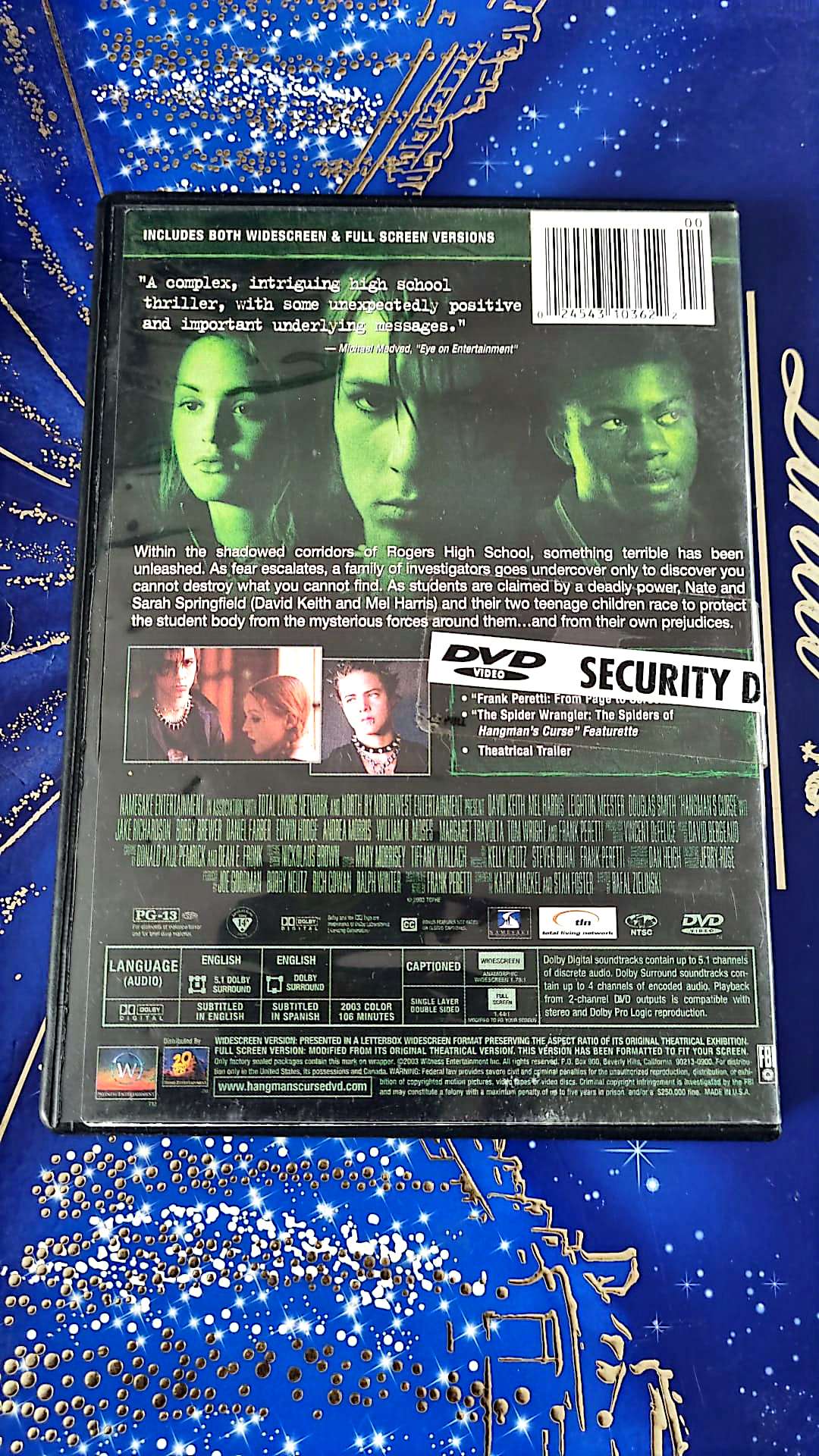 DVD Frank perreti's hangman's curse