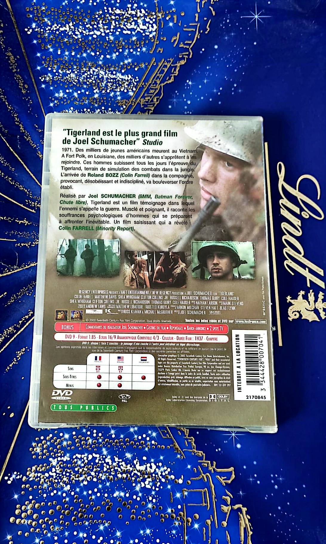 DVD Joël Schumacher tigerland