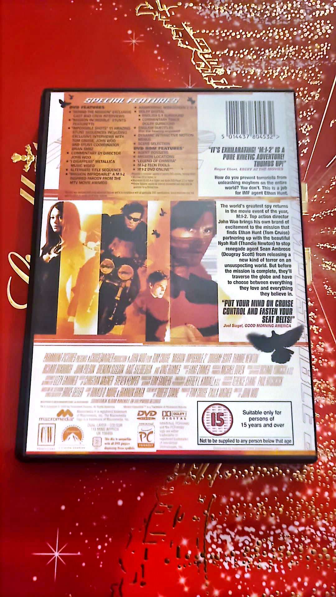 Dvd Tom Cruise M:I-2