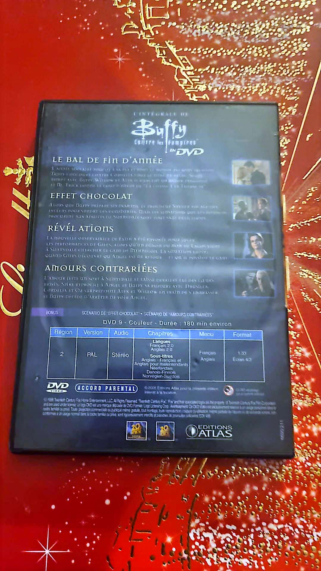 Dvd Buffy Contre Les Vampires Saison 3 Épisode 5 6 7et 8