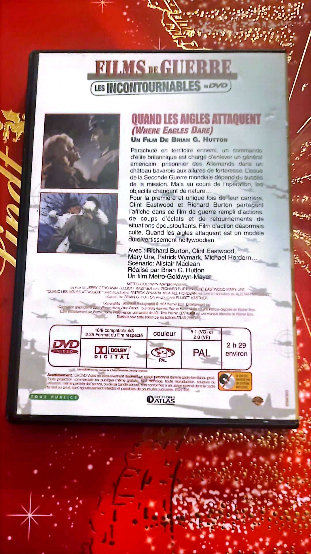 Dvd Quand Les Aigles Attaquent