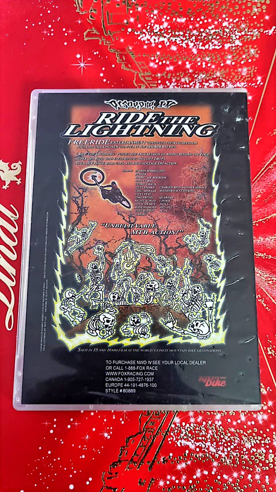 DVD Disorder IV – Ride the Lightning – VTT Freeride extrême – Zone 2 PAL