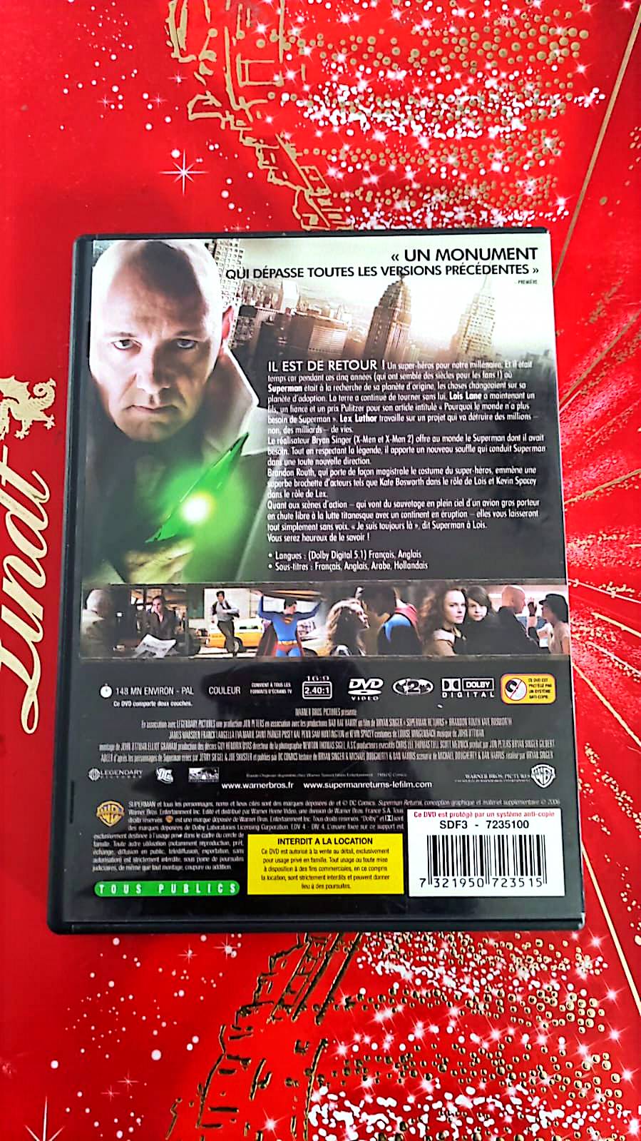 Dvd Superman Returns Film Complet En Francais
