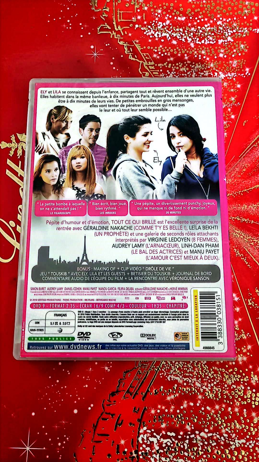 DVD TOUT CE QUI BRILLE