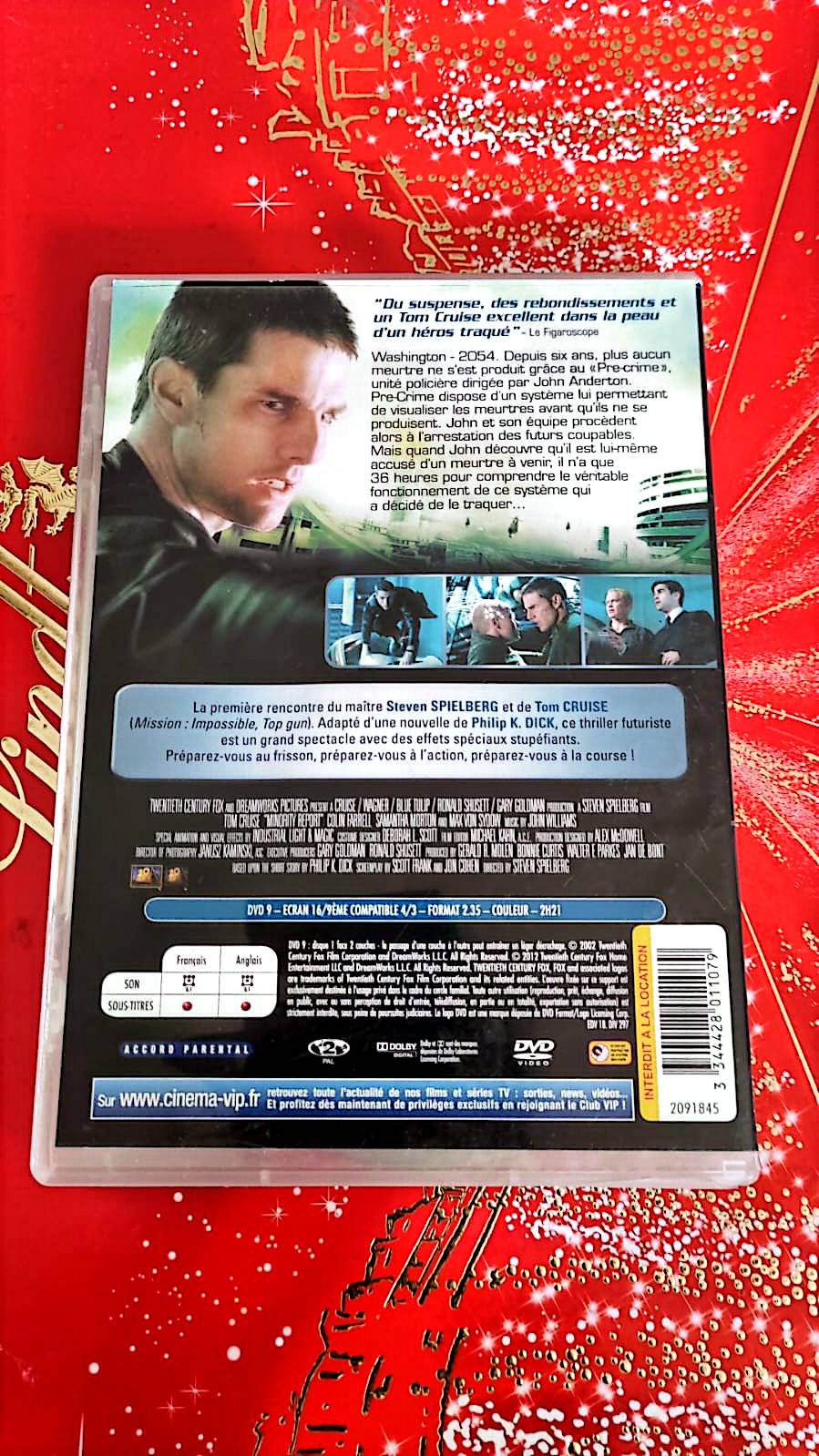 Dvd Minority Report