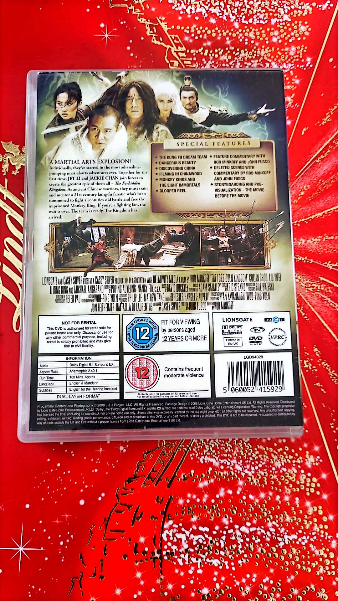 DVD THE FORBIDDEN KINGDOM