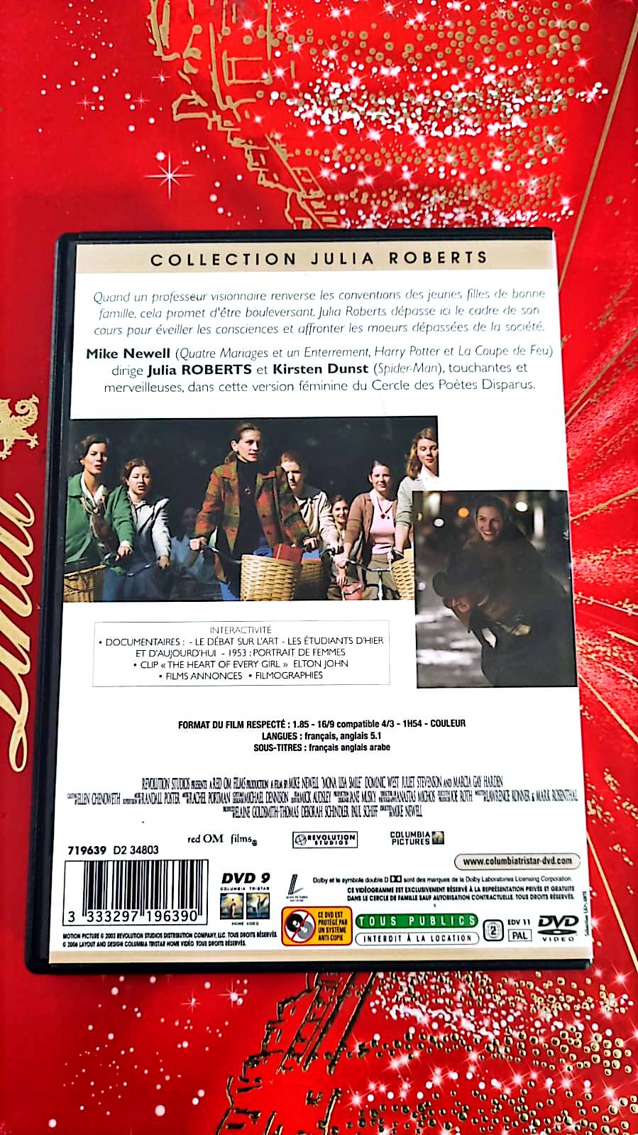 Dvd Le Sourire De Mona Lisa