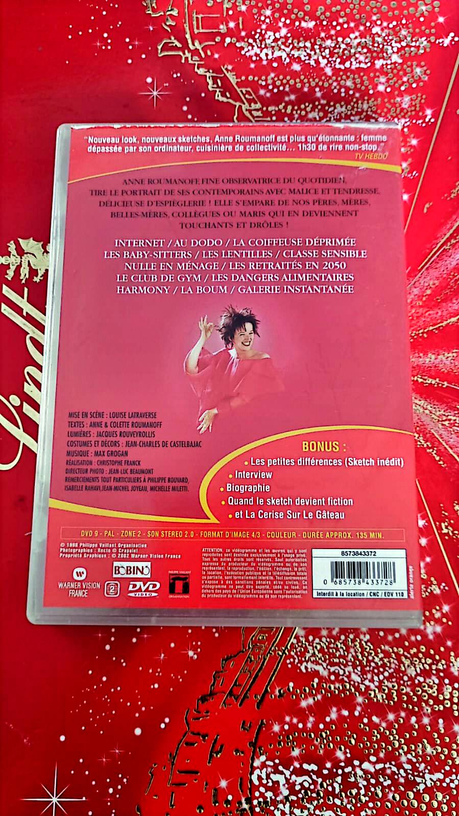 Dvd A La Roumanoff Anne Roumanoff A Bobino