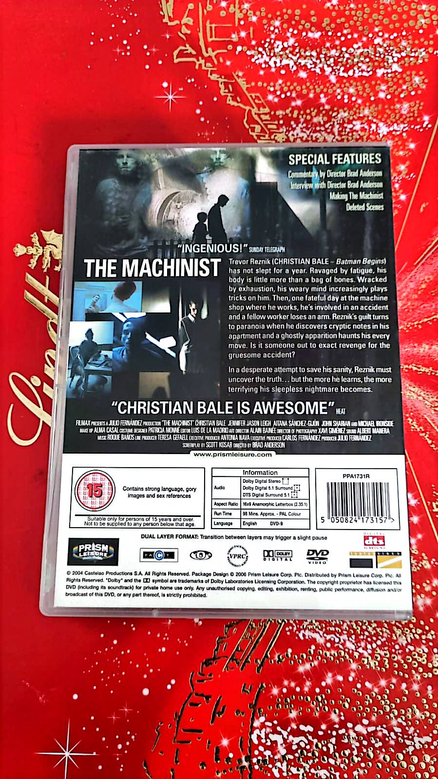 Dvd The Machinist