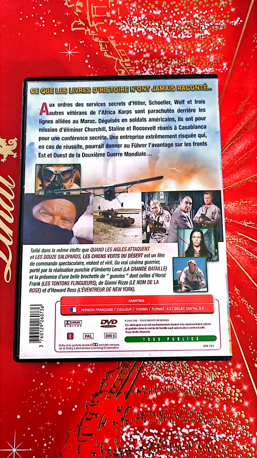 Dvd Les Chiens Verts Du Desert Film