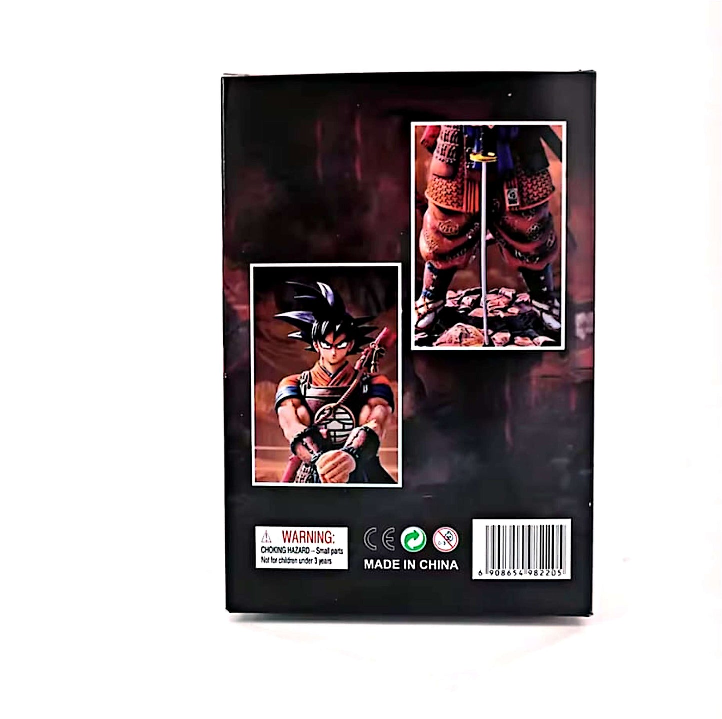 Figurine style anime – Son Goku samouraï (PVC, 18–20 cm)