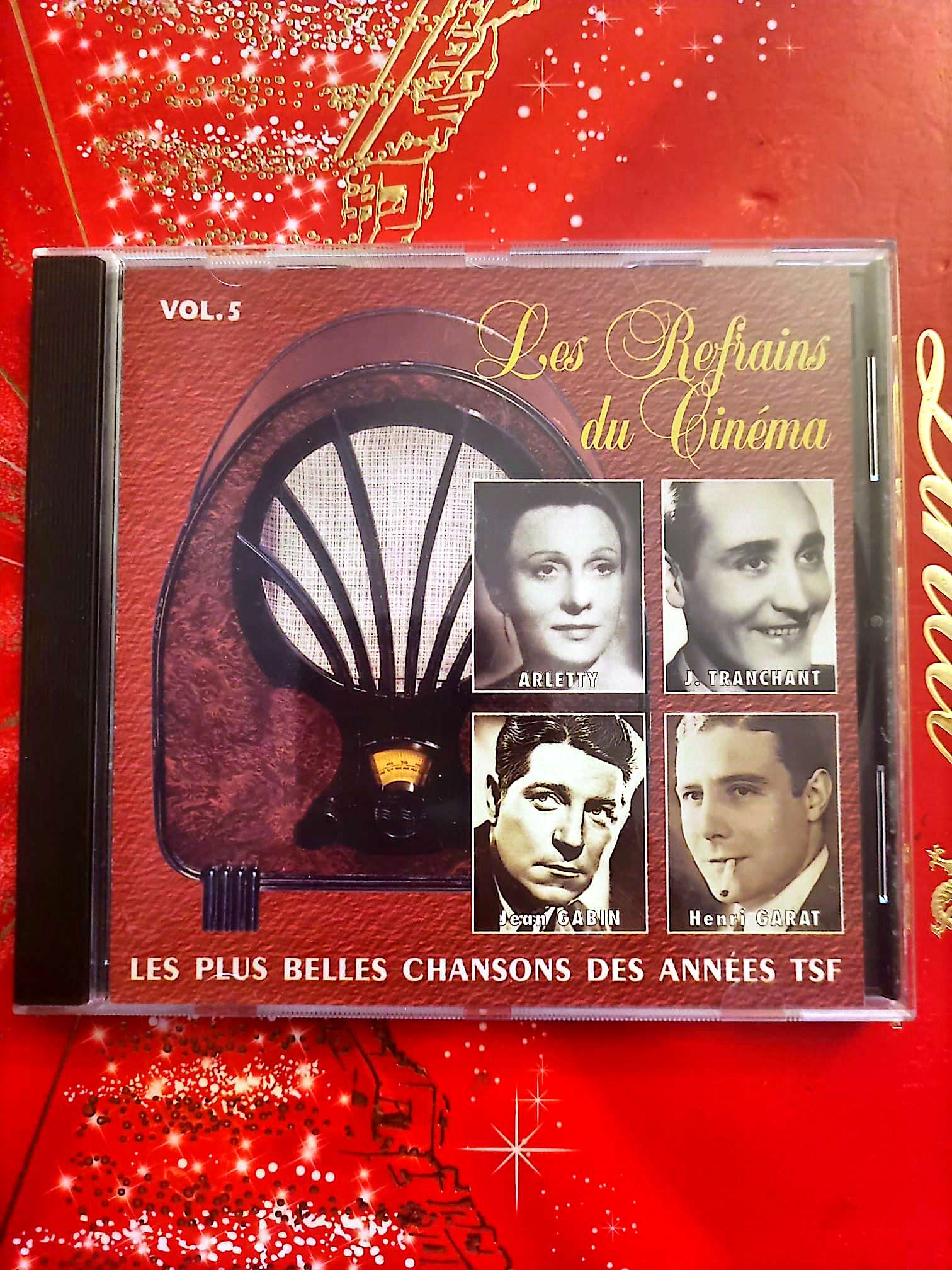 Les Refrains du Cinéma Vol. 5 – Chansons des Années TSF – CD Compilation cd audio