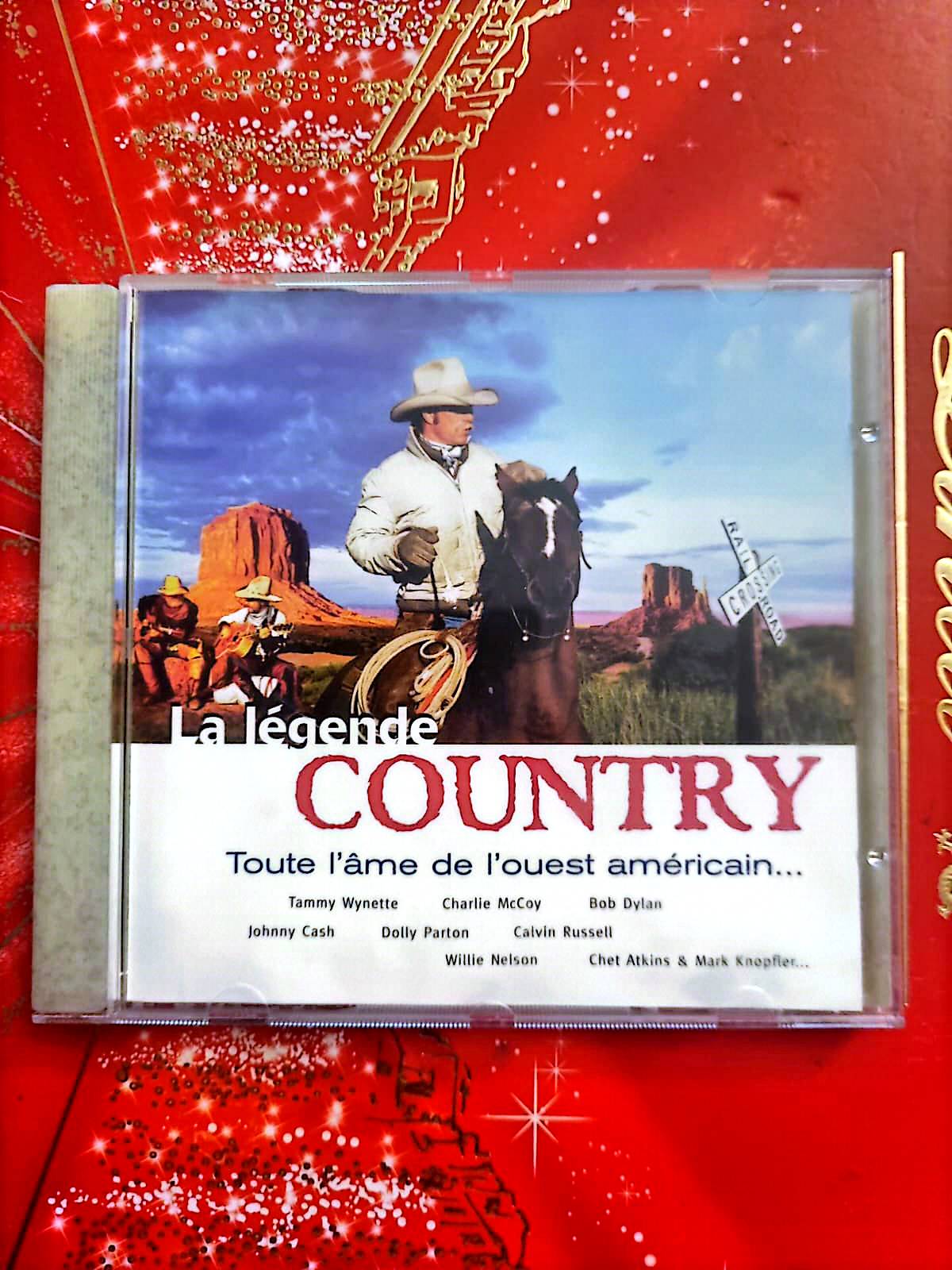 La Légende Country – Toute l’Âme de l’Ouest Américain – Compilation – CD cd audio