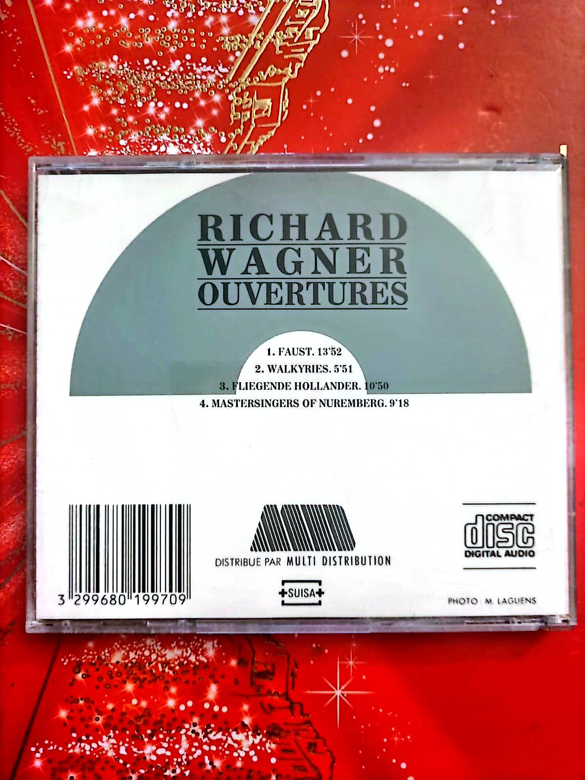Richard Wagner – Overtures – Faust, Walkyries, Hollandais Volant – CD Classique cd audio
