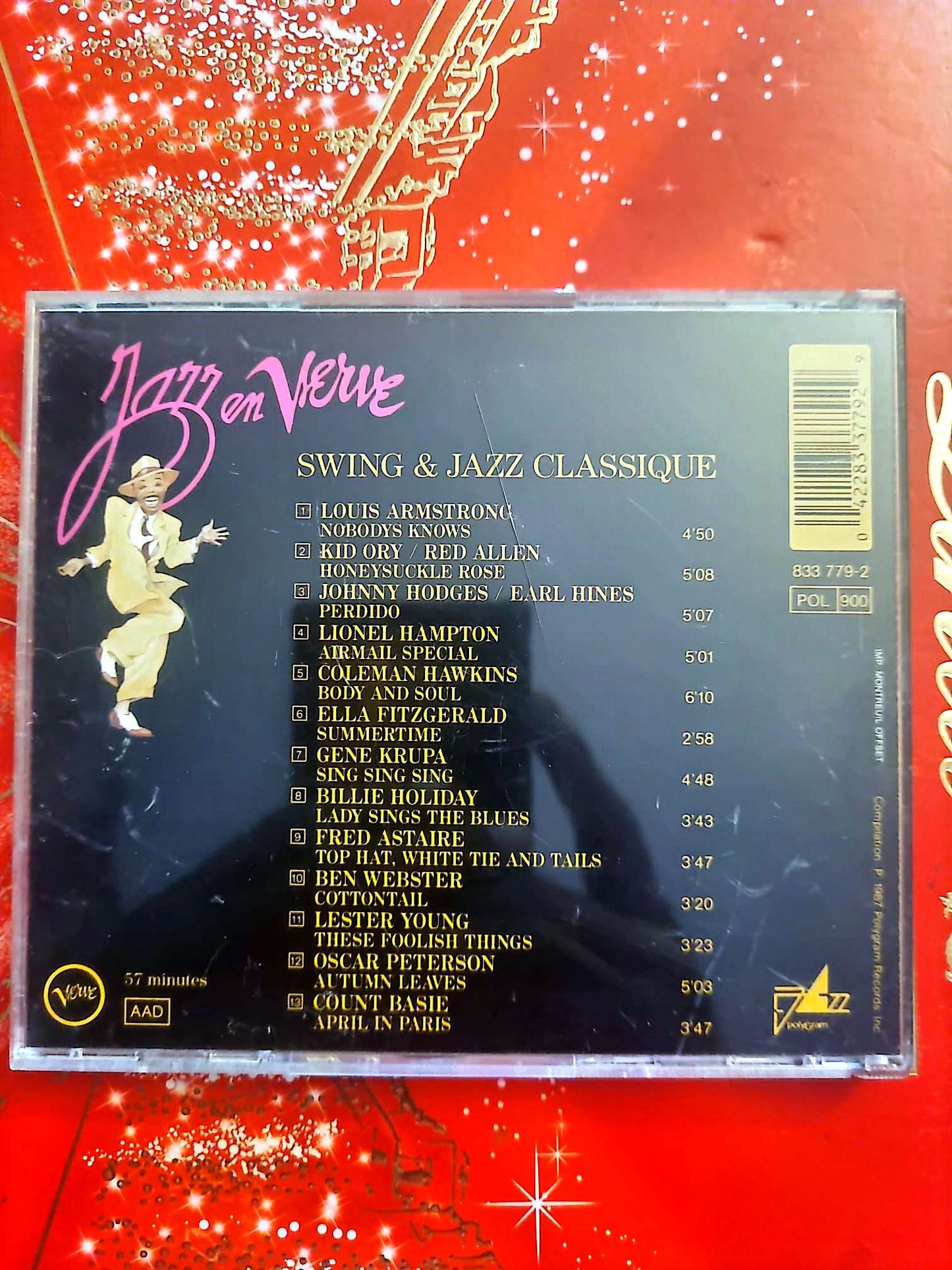 Jazz en Vue Vol. 1 – Swing & Jazz Classique – Armstrong, Fitzgerald – CD cd audio