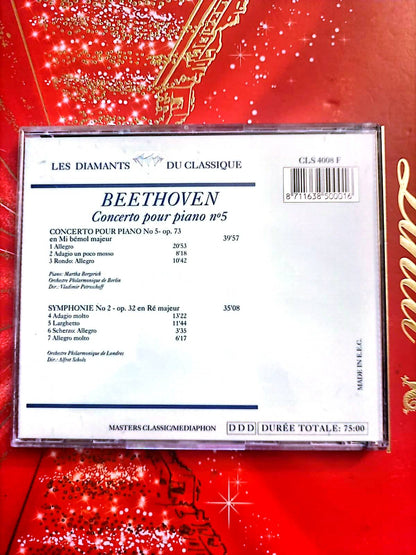Beethoven – Concerto pour Piano n°5 – Les Diamants du Classique – CD cd audio