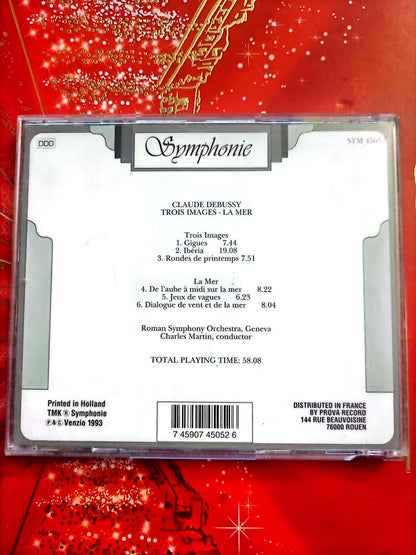 Claude Debussy – Trois Images & La Mer – Roman Symphony Orchestra – CD Classique cd audio