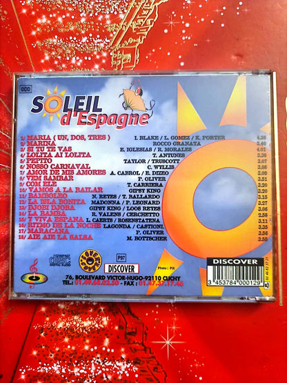 Soleil d’Espagne – Maria (Un, Dos, Tres) – Compilation Latino – CD cd audio