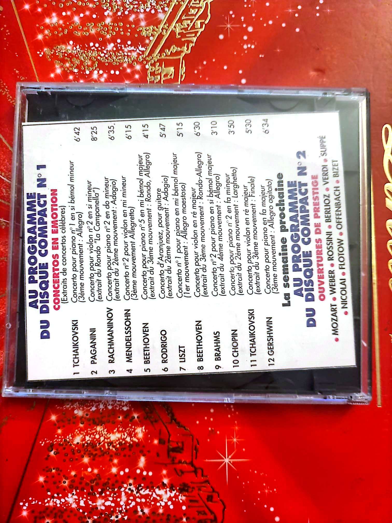 Les Génies de la Musique – Concertos en Émotion – CD Classique cd audio