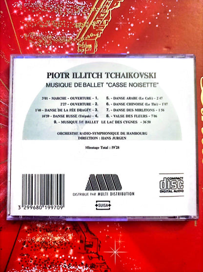 Tchaïkovski – Casse-Noisette & Le Lac des Cygnes (Extraits) – CD Classique Ballet cd audio