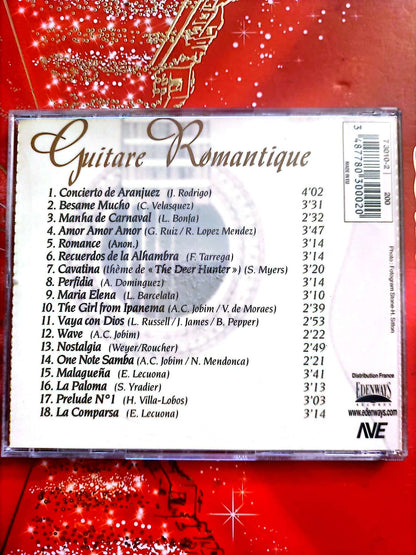 Guitare Romantique – Concierto de Aranjuez – Recuerdos de la Alhambra – CD Guitare Classique cd audio
