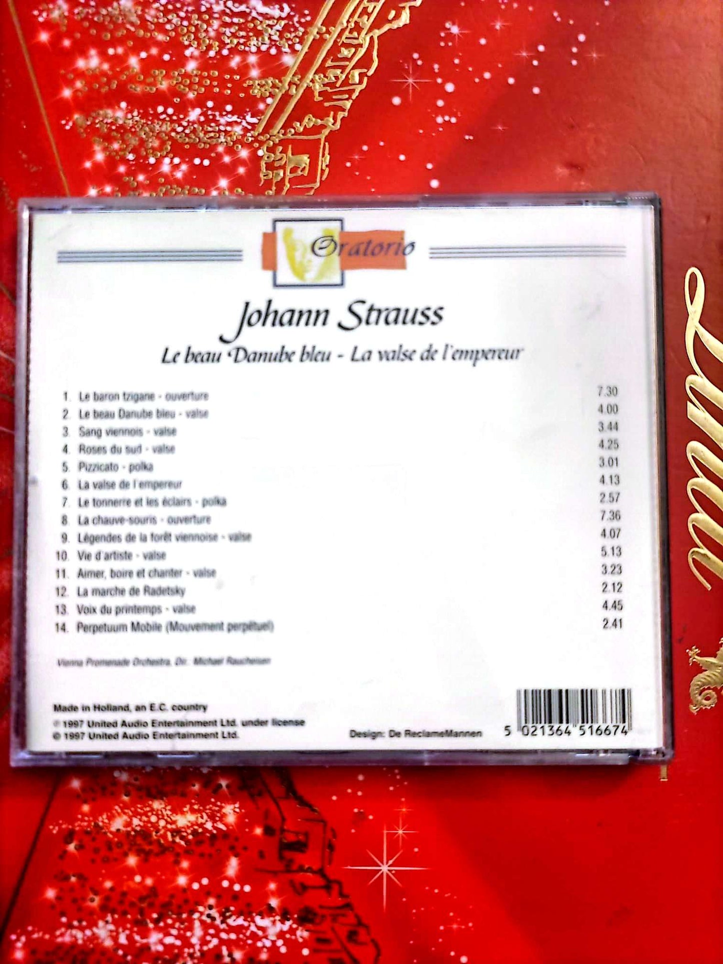 Johann Strauss – Le Beau Danube Bleu – La Valse de l’Empereur – CD Classique cd audio