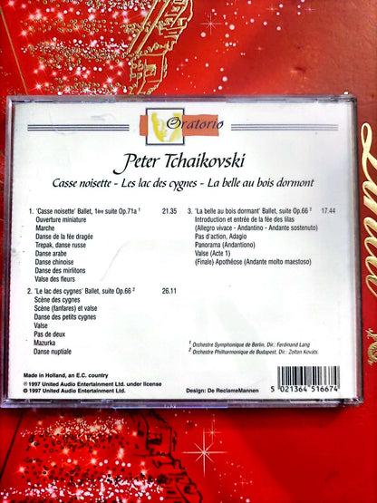 Tchaïkovski – Casse-Noisette – Le Lac des Cygnes – La Belle au Bois Dormant – CD Classique cd audio