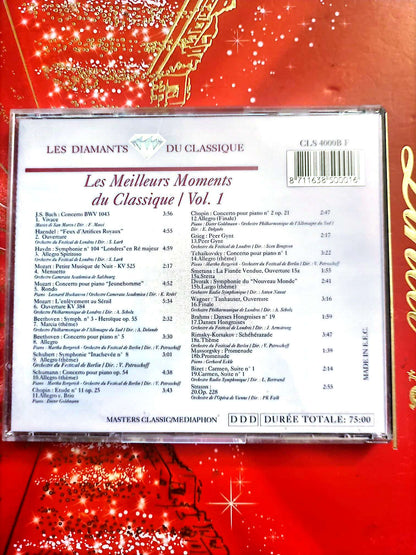 Les Meilleurs Moments du Classique – Vol. 1 – Les Diamants du Classique – CD cd audio