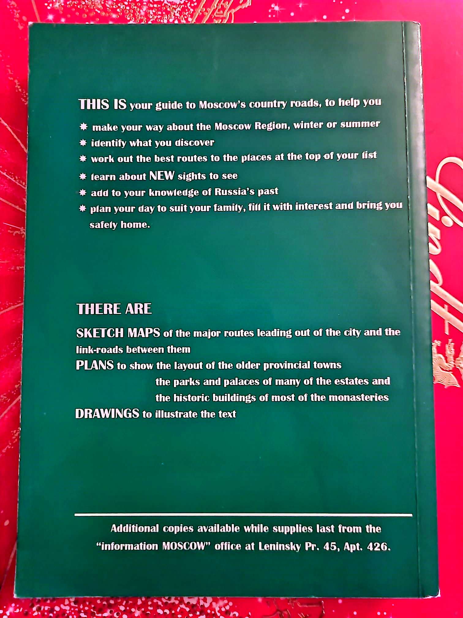 Moscow Region Country Road Book – Guide touristique – Information Moscow livre