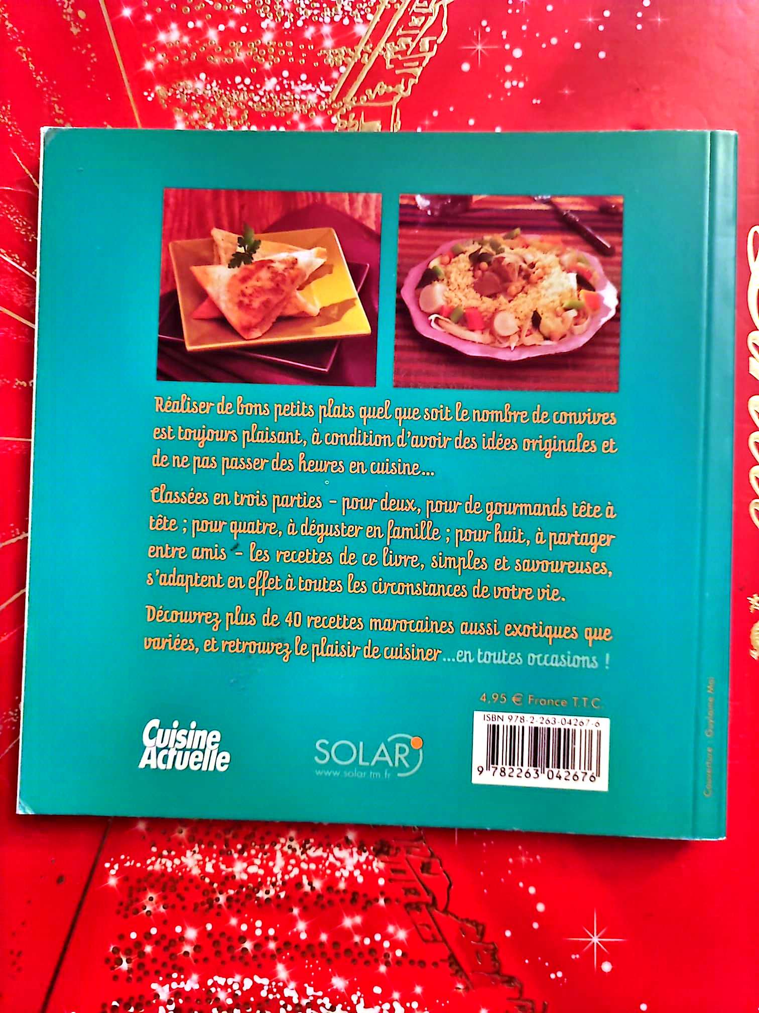 Cuisine marocaine en toutes occasions – Cuisine Actuelle – Livre de recettes – Solar livre de cuisine