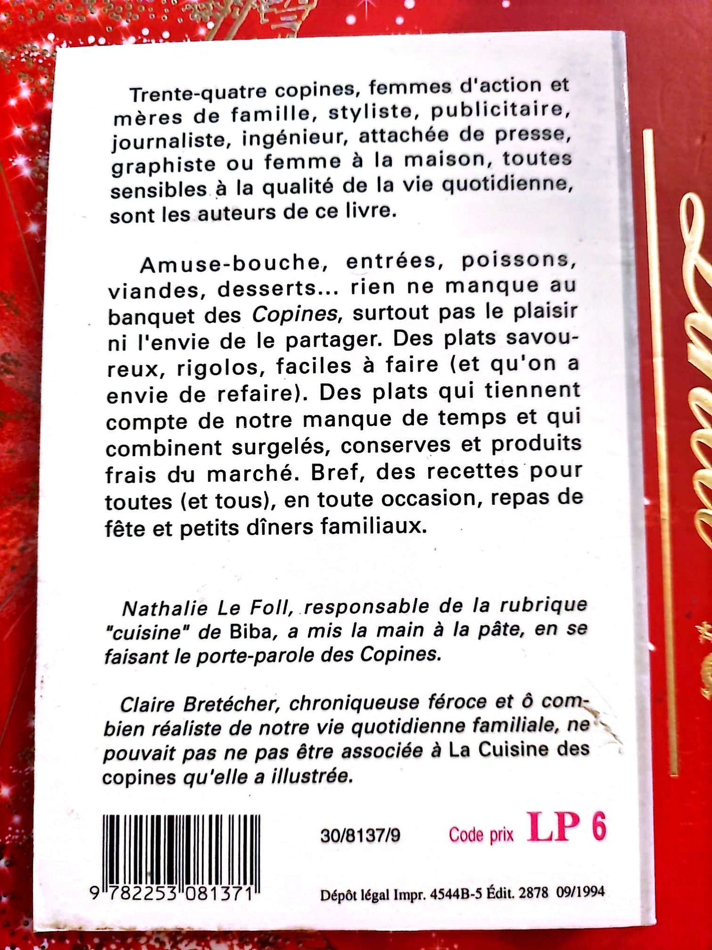 La Cuisine des Copines – 128 recettes – Livre de poche pratique livre