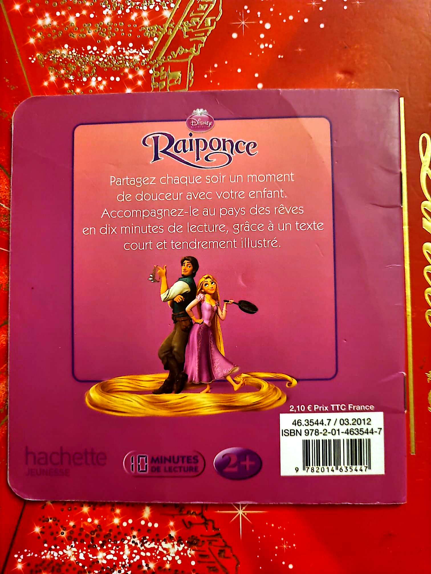 Raiponce – Mon histoire du soir – Disney – Livre jeunesse – Hachette Jeunesse livre jeunesse