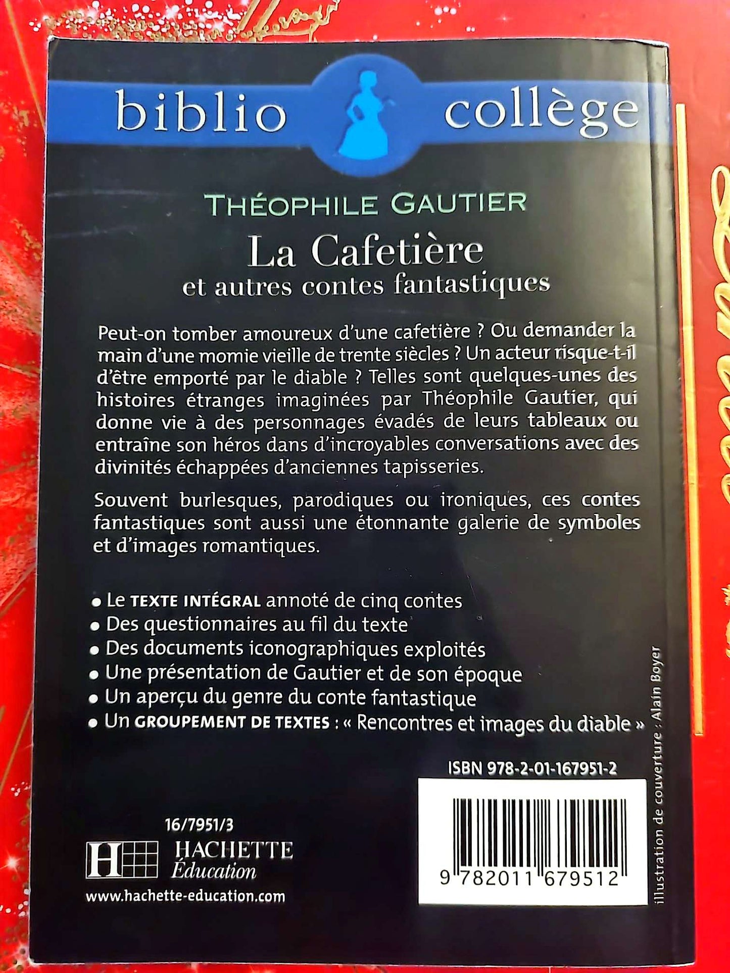 La Cafetière et autres contes fantastiques – Théophile Gautier – Biblio Collège – Hachette livre