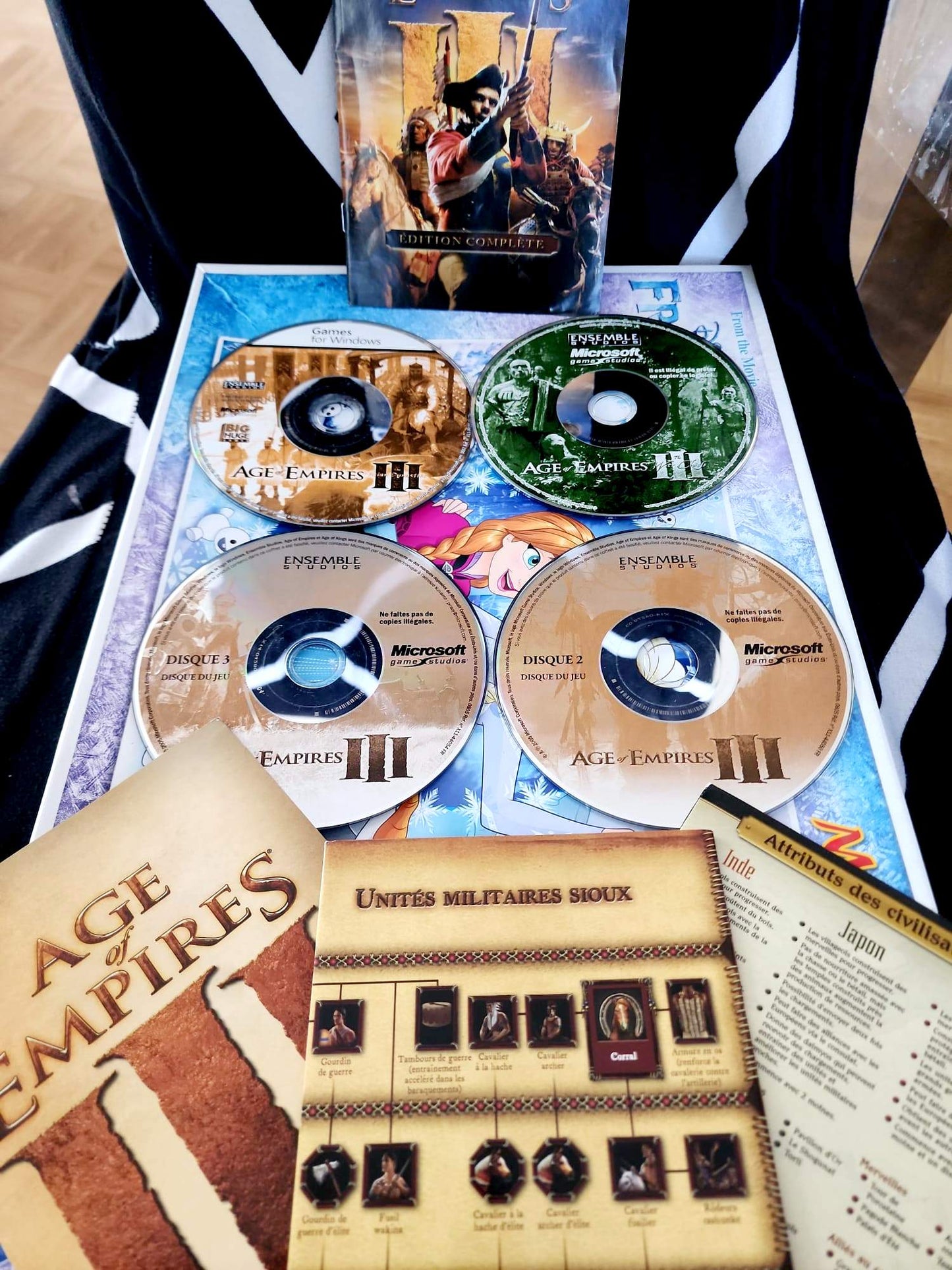 Jeu PC Age of Empires III Édition Complète FR Windows + Extensions Codes Utilisés Non Jouable (Pour Collection)