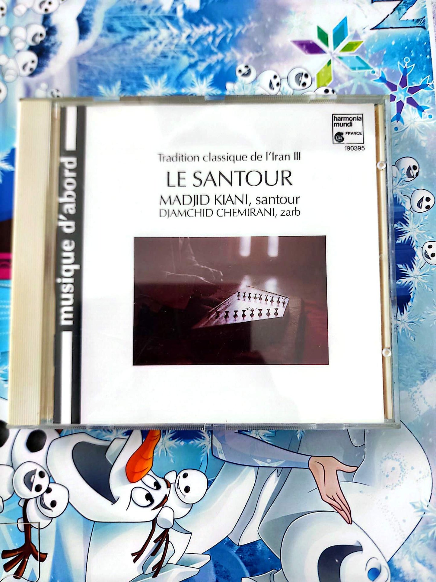 CD Le Santour Tradition Classique de l’Iran Vol 3 Madjid Kiani Djamchid Chemirani Musique du Monde