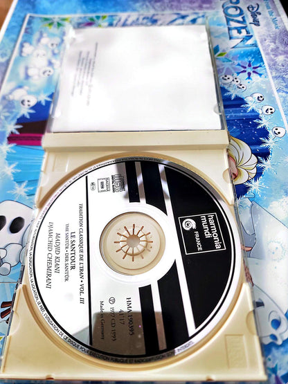 CD El Santur Tradición Clásica de Irán Vol 3 Madjid Kiani Djamchid Chemirani Música del Mundo