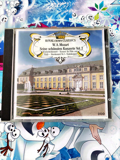 CD Mozart Seine Schönsten Konzerte Vol 2 Royal Crown Classics Musique Classique Concertos