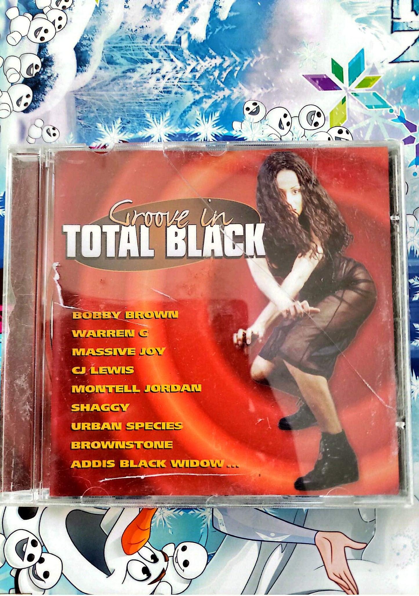 CD Groove in Total Black Compilation R&B Hip Hop Soul Bobby Brown Shaggy Montell Jordan