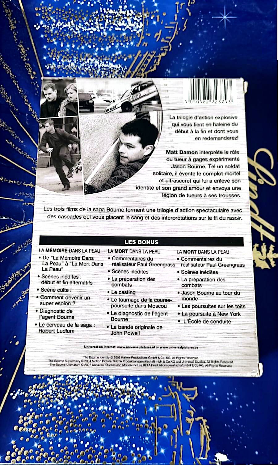 DVD : la trilogie bourne en