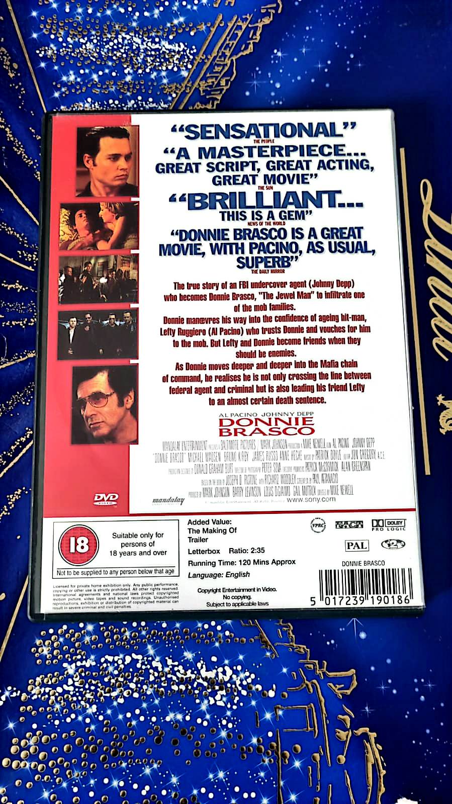DVD : donnie brasco en