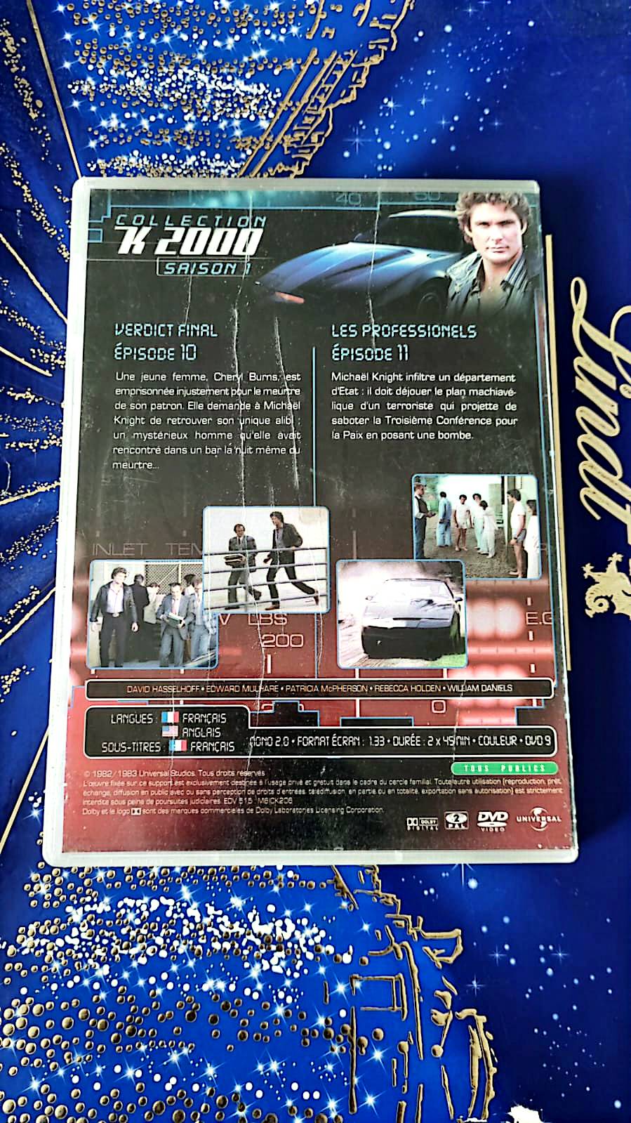 DVD : collection k2000 saison 1 en