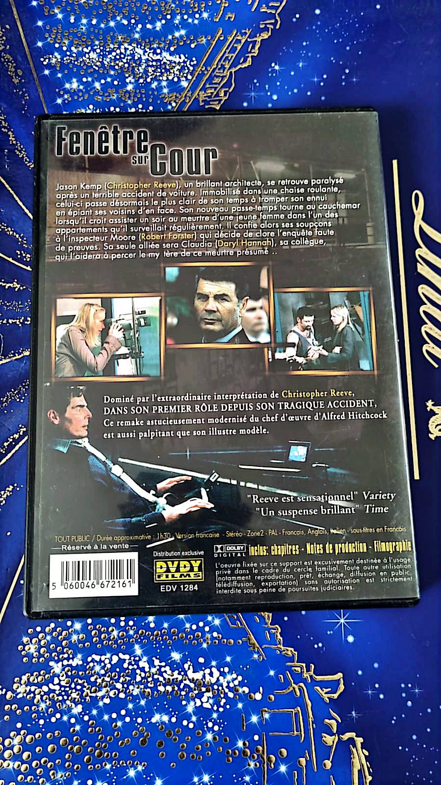 DVD : fenêtre sur cour