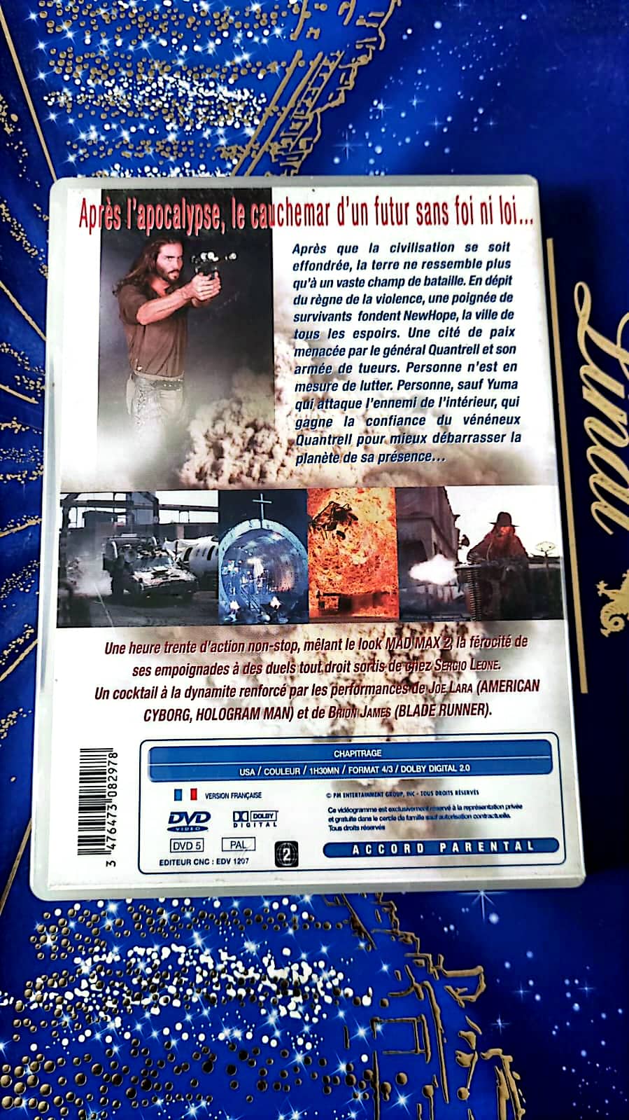 DVD Joe Lara brion James stell frontier