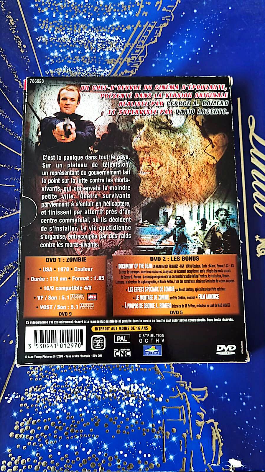 DVD : Zombie quand il n'y a plus de place en enfer les morts reviennent sur terre